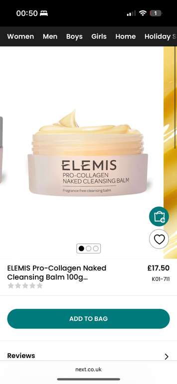 Elemis Pro Collagen Naked Cleansing Balm 100g 17 50 With Free C C