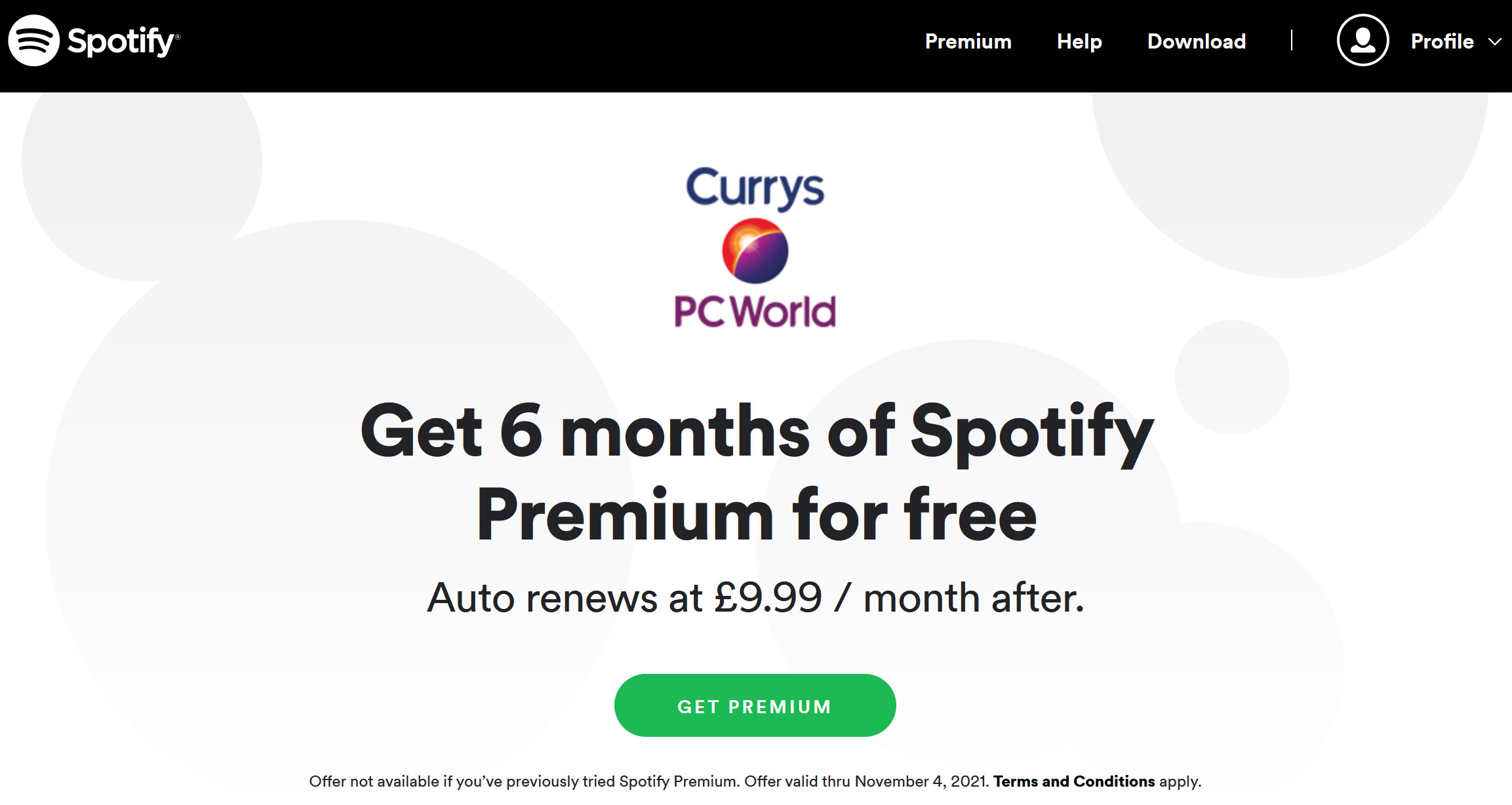 Goji Stylus 6 Months Spotify Premium New Accounts For 1 99