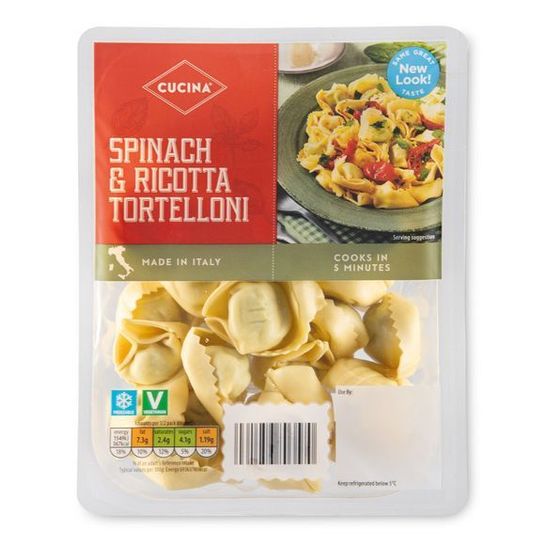 La Famiglia Rana Spinach & Ricotta Fresh Tortelloni 250g