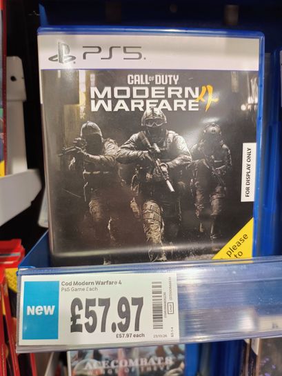Call of Duty: Modern Warfare 4 — £57.97 at George (ASDA) - PS5, Xbox ...