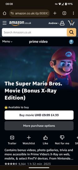 Watch The Super Mario Bros. Movie - Bonus X-Ray Edition