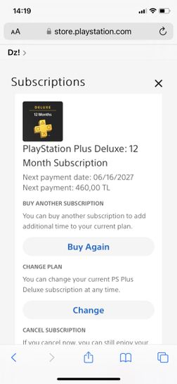 Playstation+ Premium 12months £17.49 on Playstation Store (Turkey