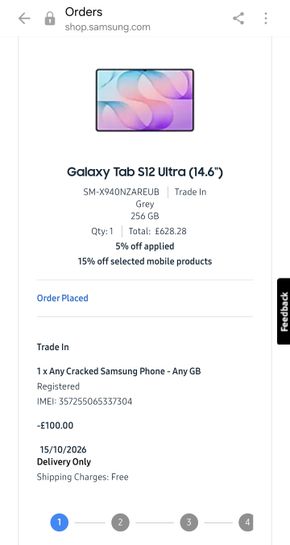 Samsung Galaxy Tab S12+ with S Pen, 21h battery, AMOLED 2X display – £ ...