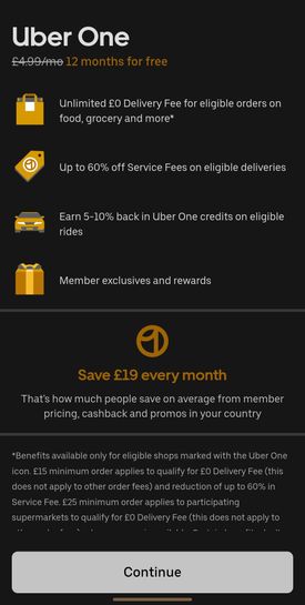 Uber One Annual Membership for £15 - Upgrade Today at Uber | hotukdeals