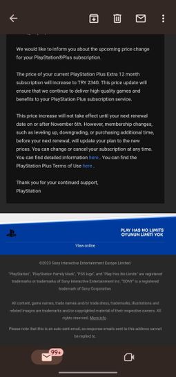 A Turkish player subscribed PS Plus Deluxe until 2050 to avoid price  increase : r/playstation