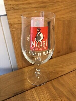 madri excepcional beer glass