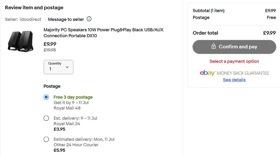 Majority DX10 PC Speakers 10W - £9.99 