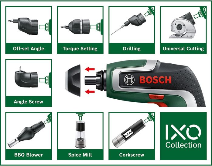 NoCry 10 Nm Cordless Electric Screwdriver - with 30 Screw Bits Set