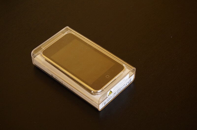 ipod touch in the original packaging