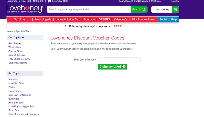 How To Purchase And Use Gift Vouchers At Lovehoney Co Uk