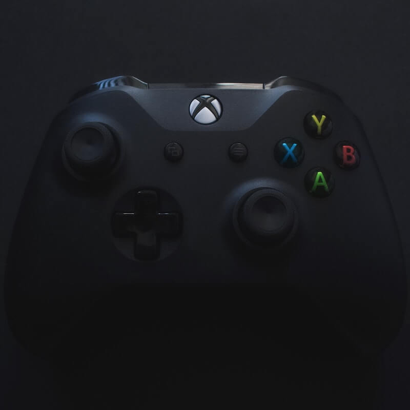 Black Xbox One controller