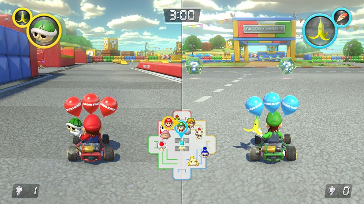 Evolution Of 3DS Mario Circuit Course In Mario Kart Games [2011