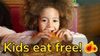 Discover where kids really do eat free: Great offers await