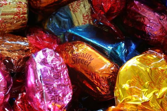 Quality Street - Container of 100 - All sweets the same - Free Postage!