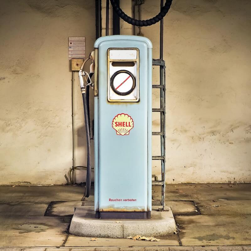 old fuel pump