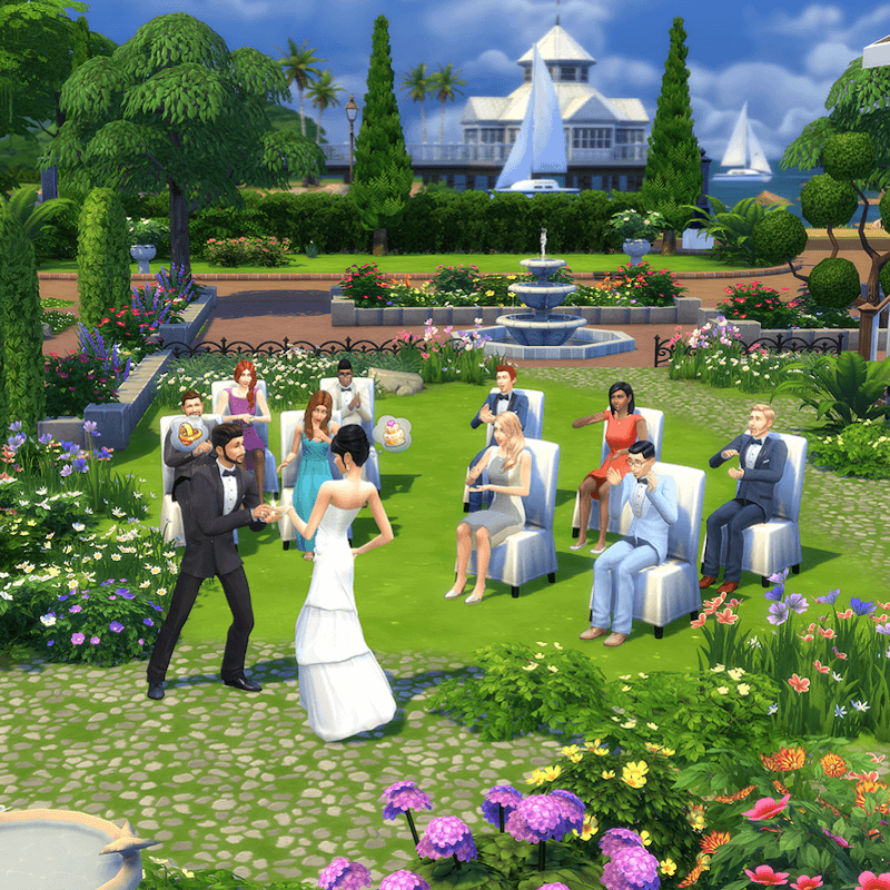 sims 4 wedding
