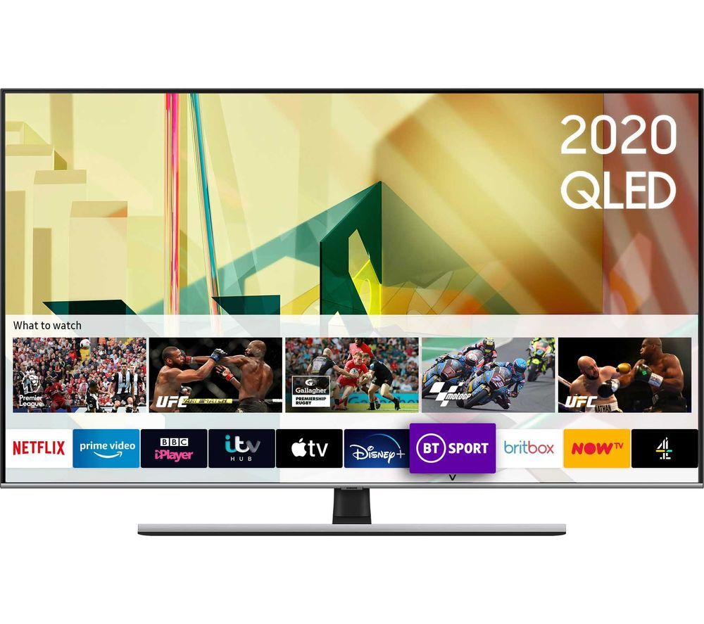 Samsung 55&quot; Smart 4K Ultra HD QLED TV With HDR10+ / Alexa and Google Assistant - £799 ...