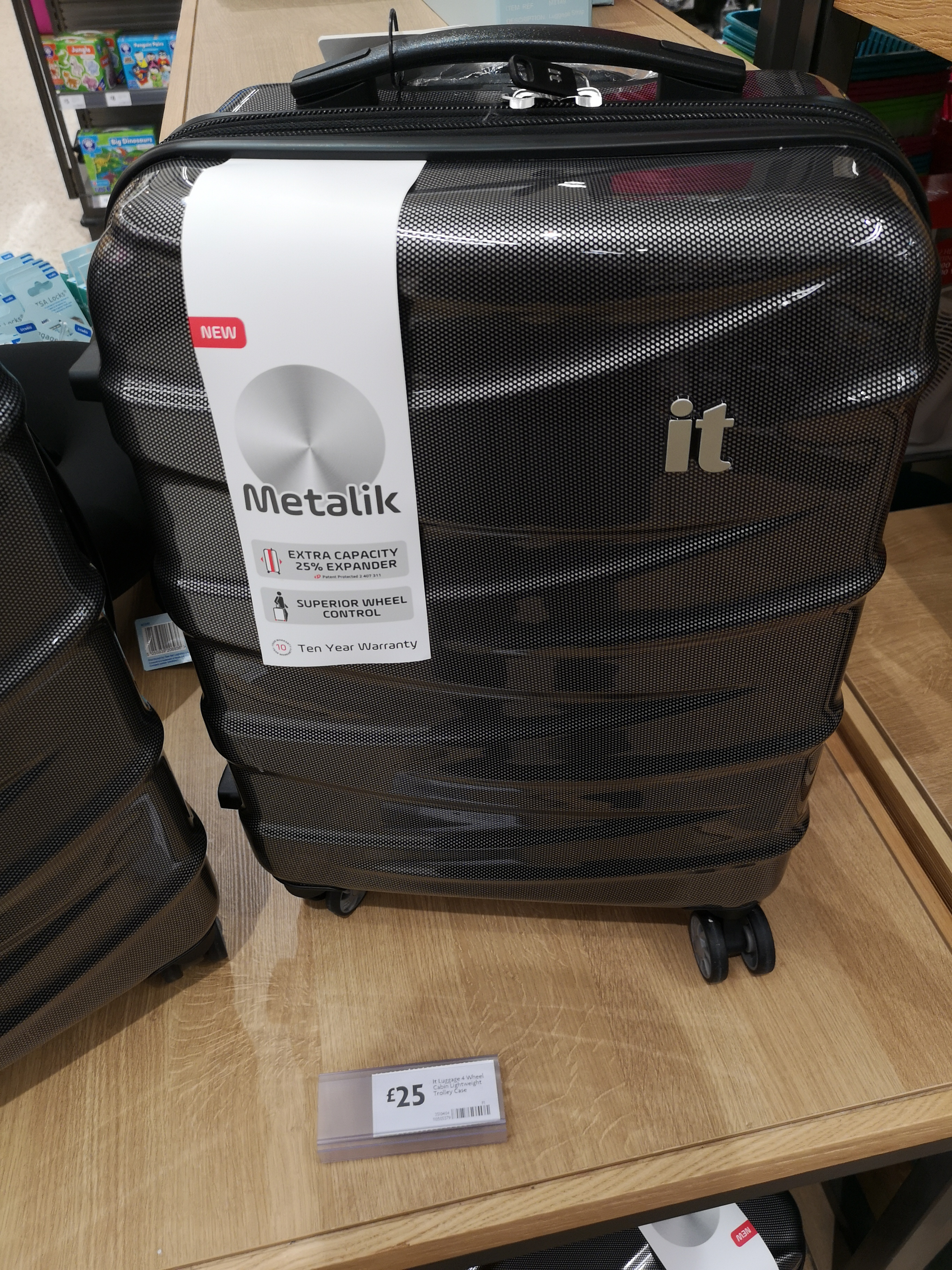 it metalik luggage