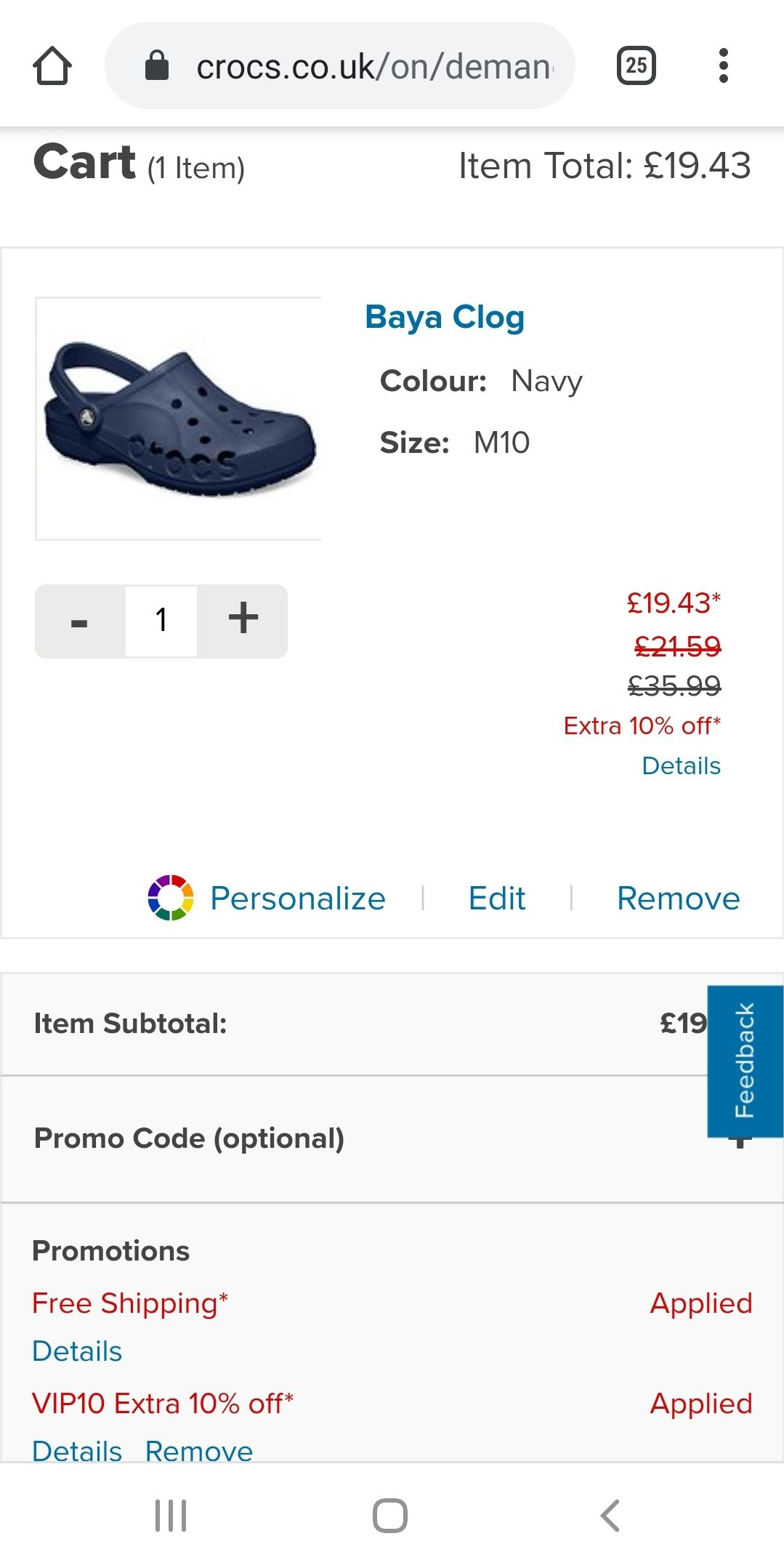 crocs father's day sale