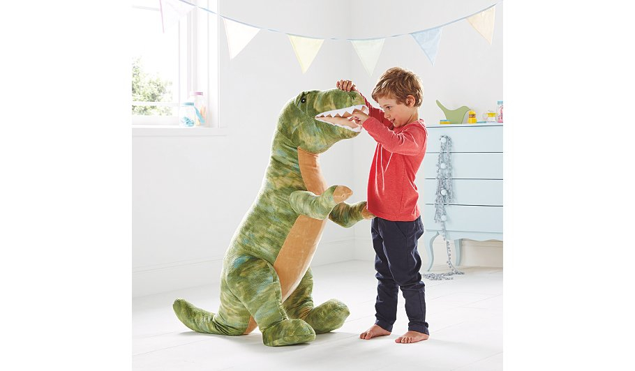 large dinosaur soft toy
