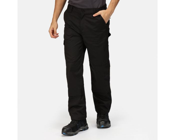 Regatta Men's Pro Multi Pocket Cargo Trousers in Navy or Black for £21. ...