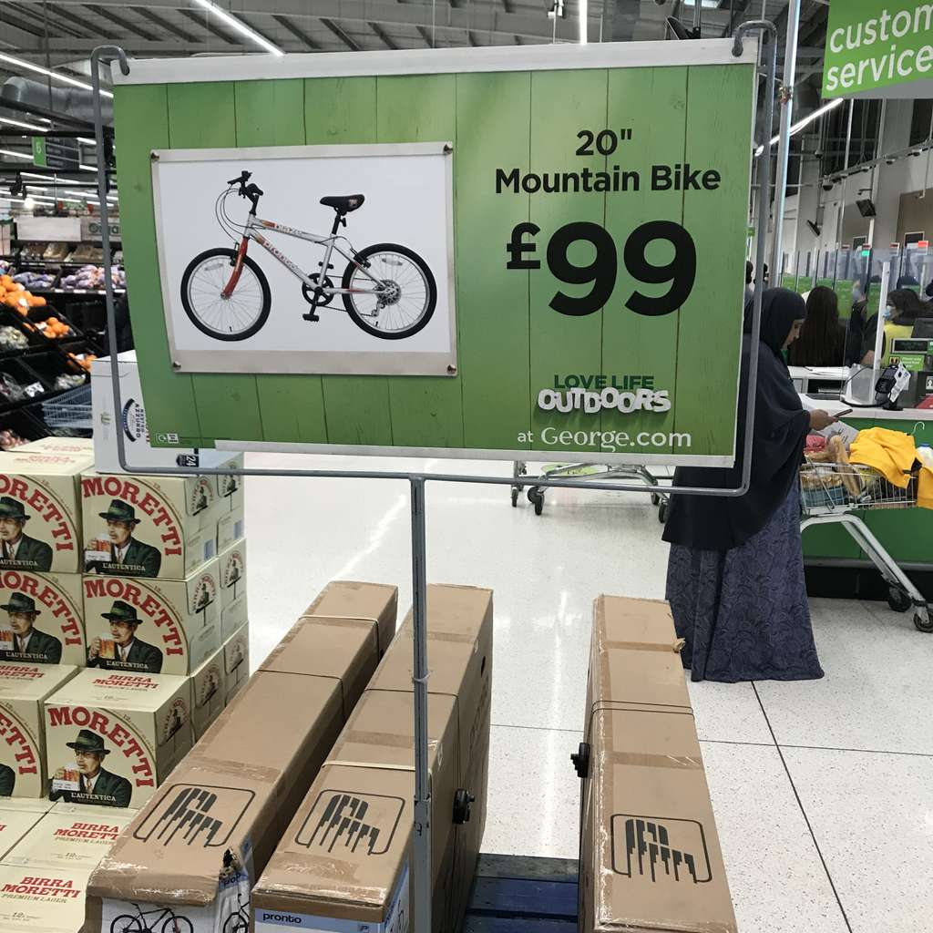 asda bike saddle