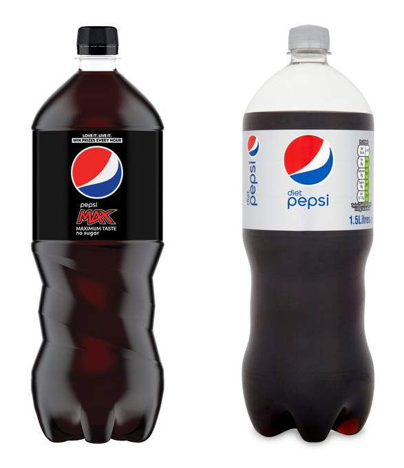 Pepsi Max or Diet Pepsi 1.5L for 50p @ Asda.