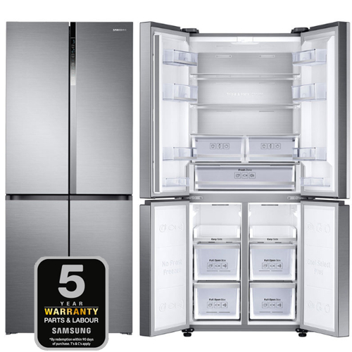 Samsung 486l Rf50k5960s8 Eu Multidoor Frost Free Fridge Freezer