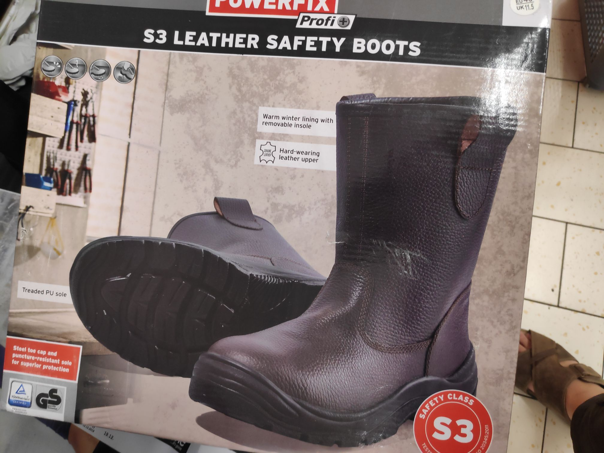 powerfix profi safety boots
