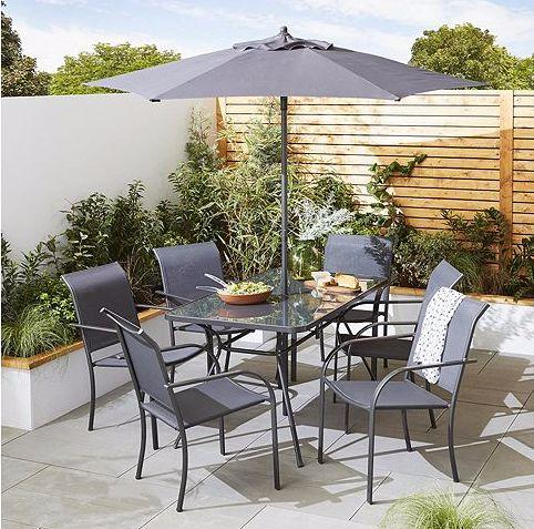 garden dining set tesco