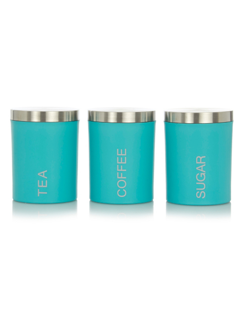 asda george tea coffee sugar canisters