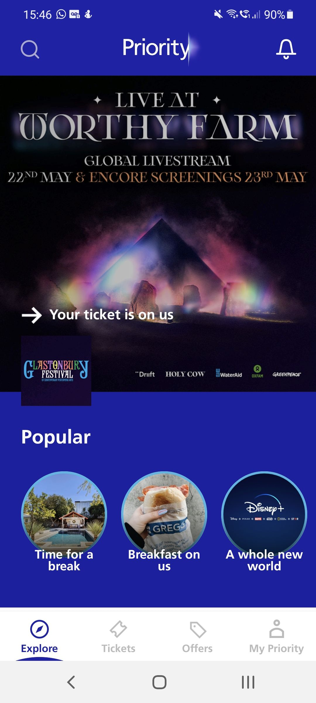 Free Glastonbury Festival Live Stream Tickets Via O2 Priority Hotukdeals