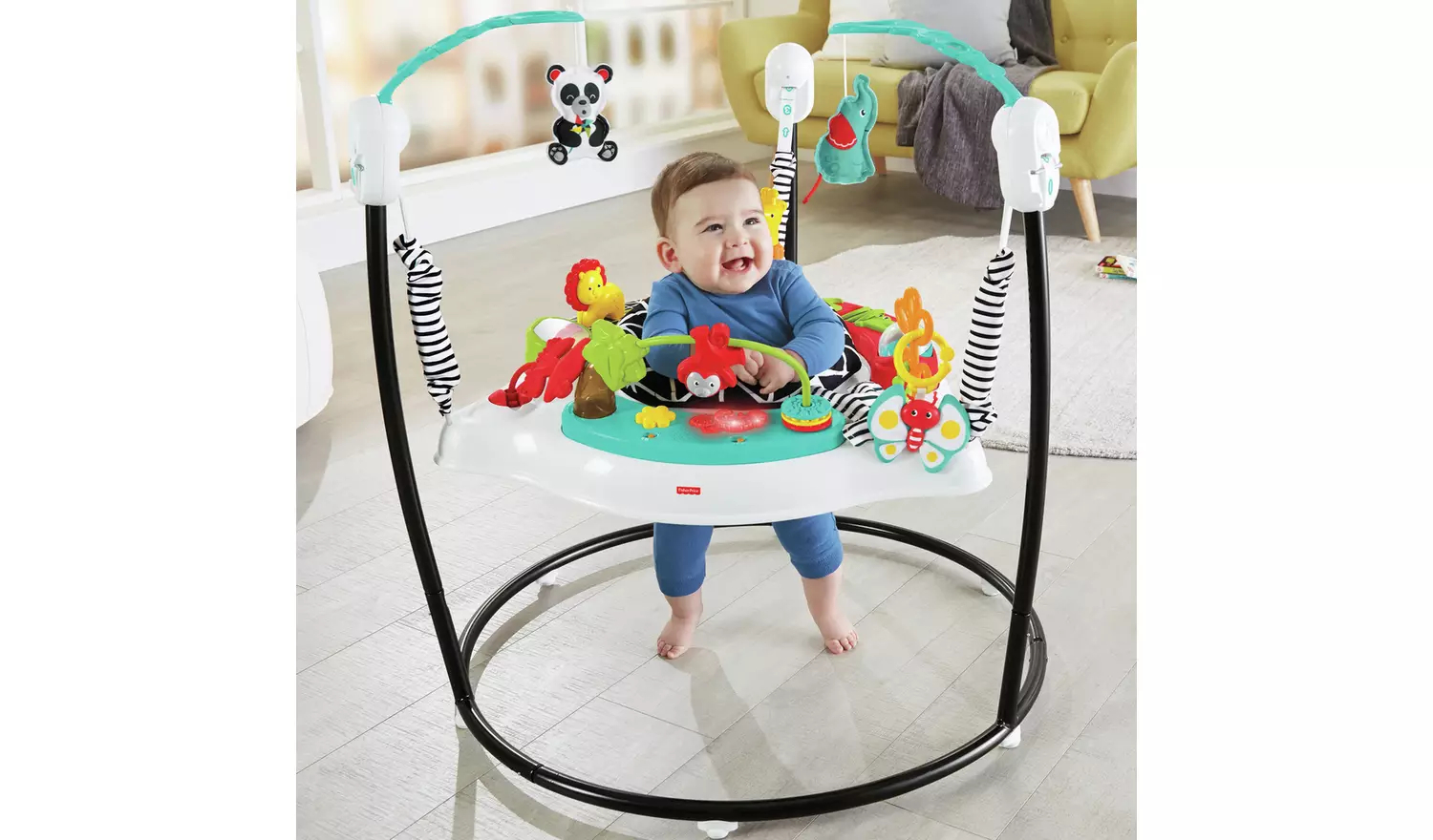FisherPrice Animal Wonders Jumperoo with click and