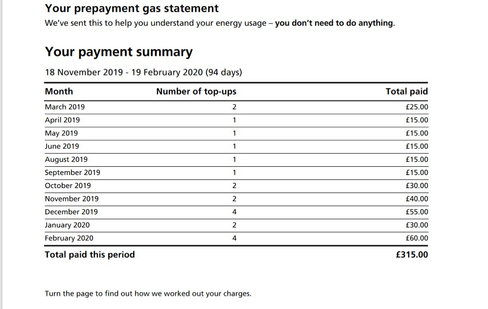 I Don t Understand My Gas Bill Hotukdeals