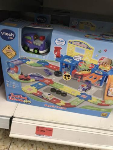 vtech toot toot cars sainsburys