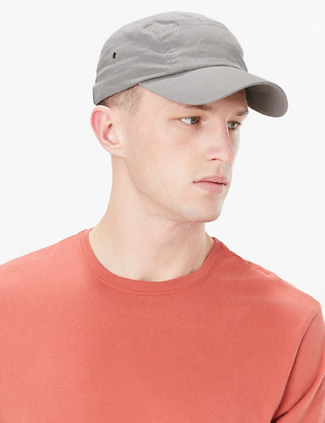 Men’s Washed 5 Panel Baseball Cap £5 (free Click & Collect) @ Marks ...