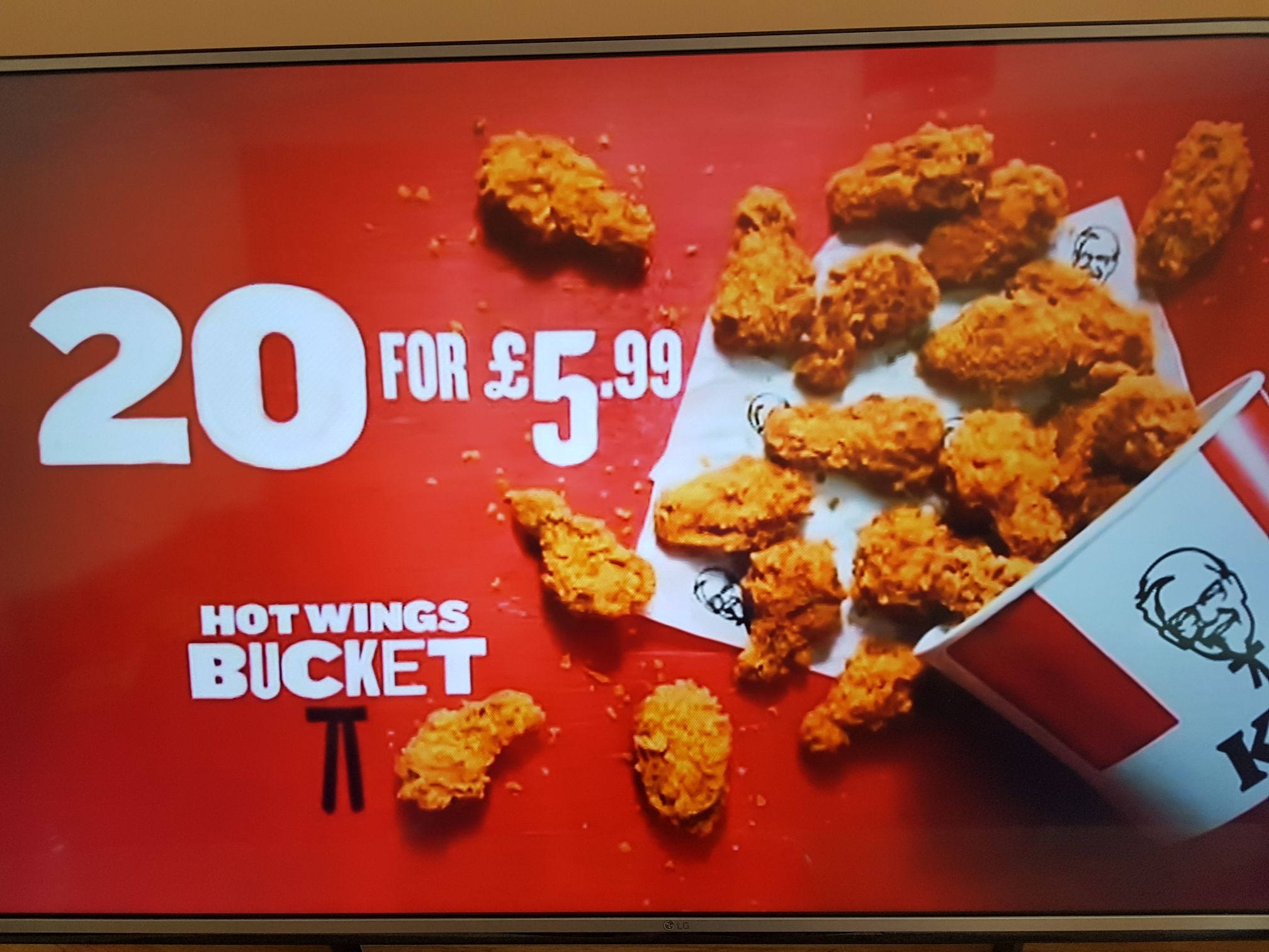 Hot Wings Bucket! 20 for £5.99 @ KFC - Scotland UPDATE been extended to 5th May - hotukdeals