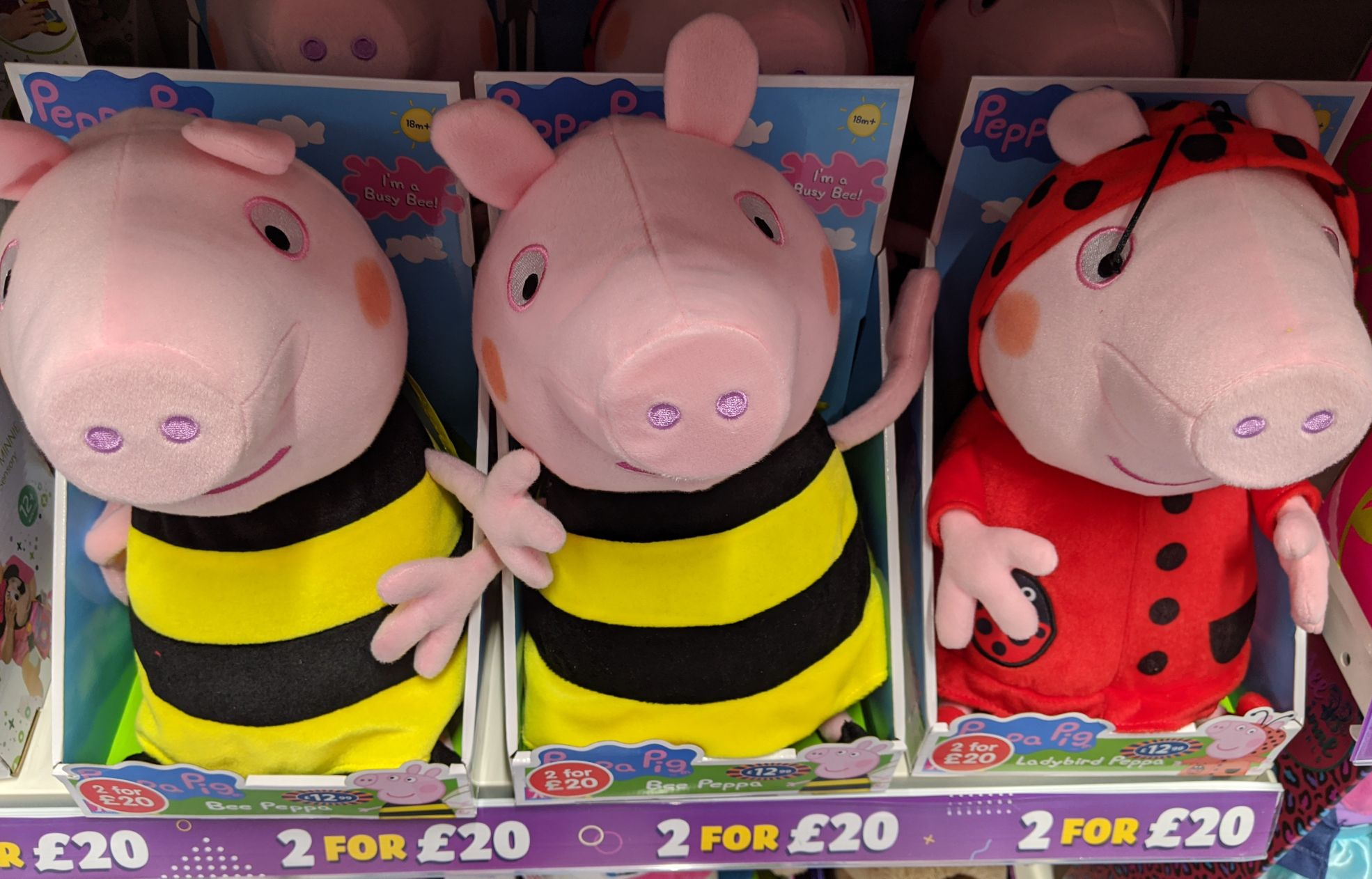 peppa pig toys b&m