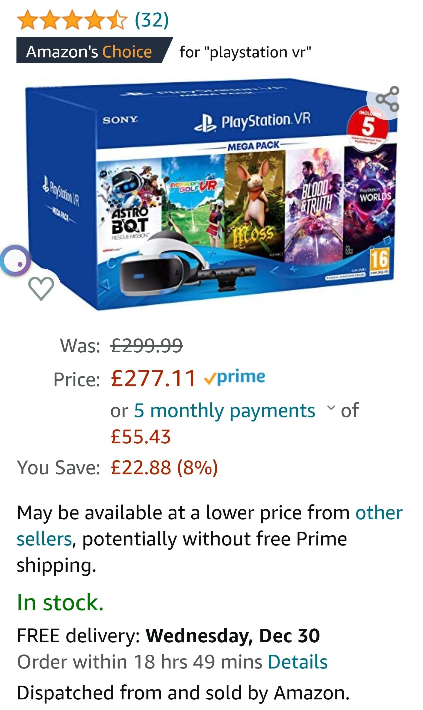 psvr hotukdeals