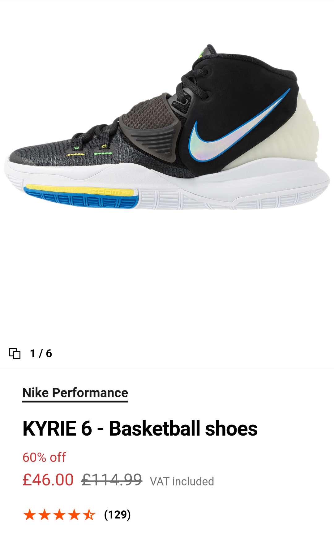 Nike Kyrie 6 Pre Heat 'NYC' CN9839 401 2020 eBay