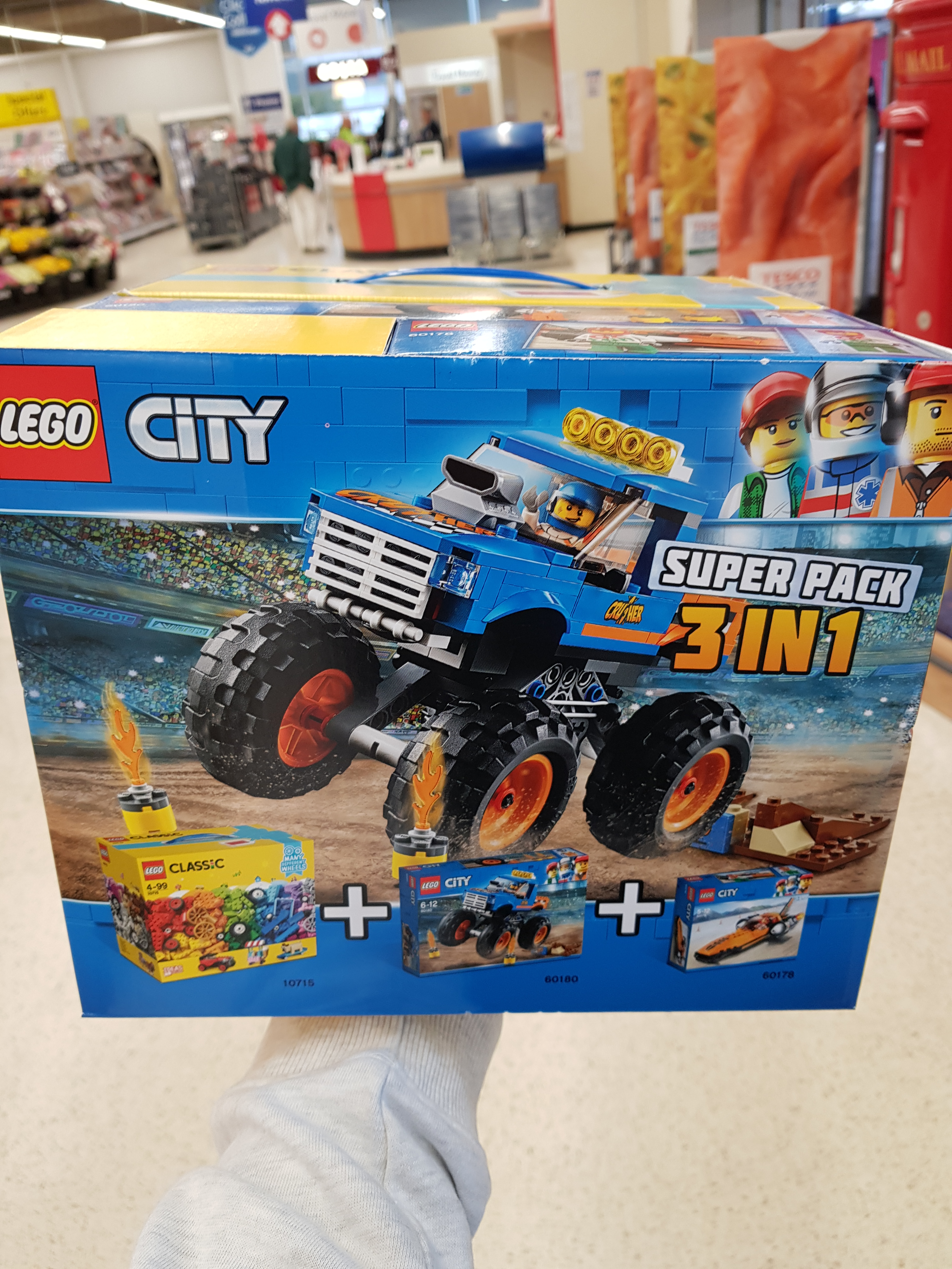 lego city superpack 3 in 1 tesco