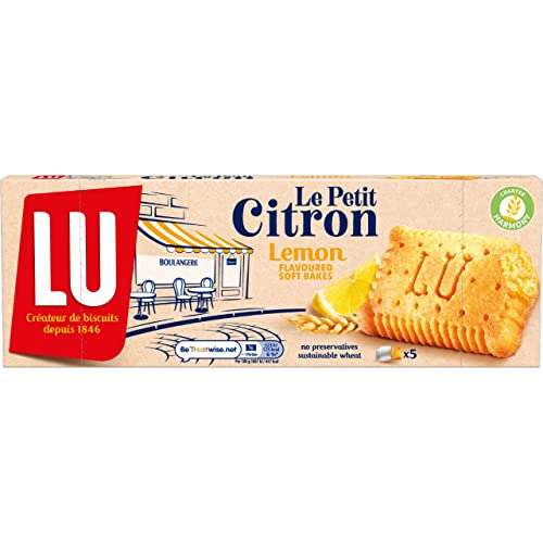 LU Le Petit Citron Lemon Flavoured Soft Bakes 140g - £3 @ Amazon