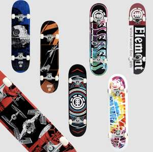 Element Complete Skateboard from £25 + Bundle Offer with selected skateboards for £20 When Spending Over £30