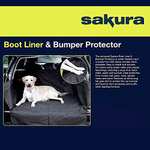 Sakura Boot Liner Bumper Protector For Cars SS4612 - Universal Fit Heavy Duty Wipe Clean Tear Proof - £11.04 @ Amazon
