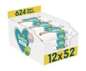 Pampers Sensitive Baby Wipes 12 Packs