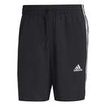 Adidas Men's Aeroready Essentials with Stripes Shorts (Black)