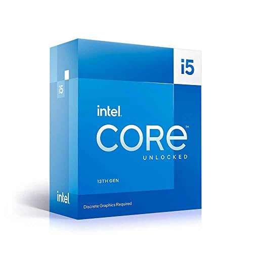 Intel Core i5-13600KF Desktop Processor 14 cores (6 P-cores + 8 E-cores) 24M Cache, up to 5.1 GHz