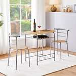 Yaheetech 3 Piece Dining Room Set - Sold by Yaheetech UK
