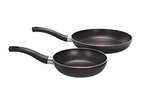 Tefal Aluminium Non-Stick 20cm & 28cm Frying Pan Twin Pack, Black £24.99 @Amazon