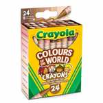 Crayola Colours of Kindness/Colours of The World 24 Pack - £1.68 @ Sainsbury's The Shires Retail Park Leamington Spa